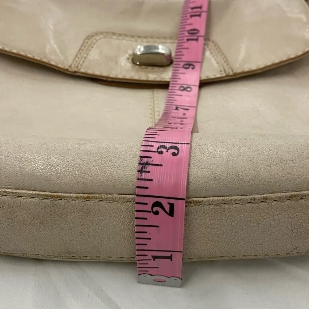 FOSSIL Women's Crossbody Handbag Purse Bone Distressed Boho Capsule Granola Girl